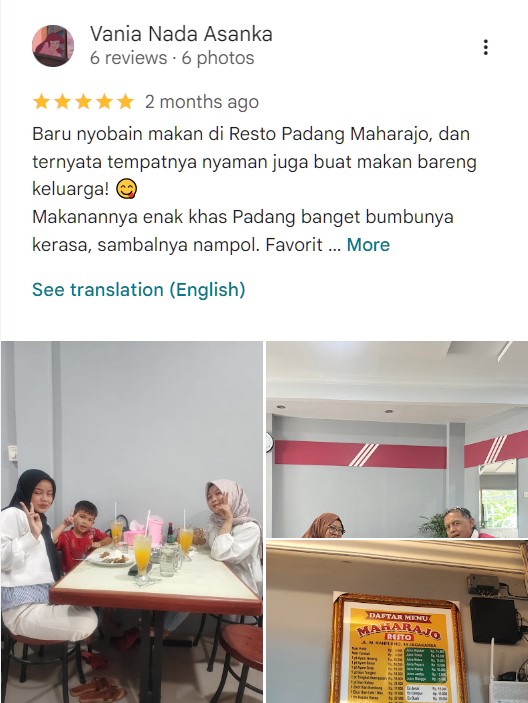 Testimoni dari Vania